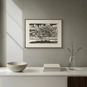 Landscape at Night (2026),Original Artwork - Andrew Kayser Editions