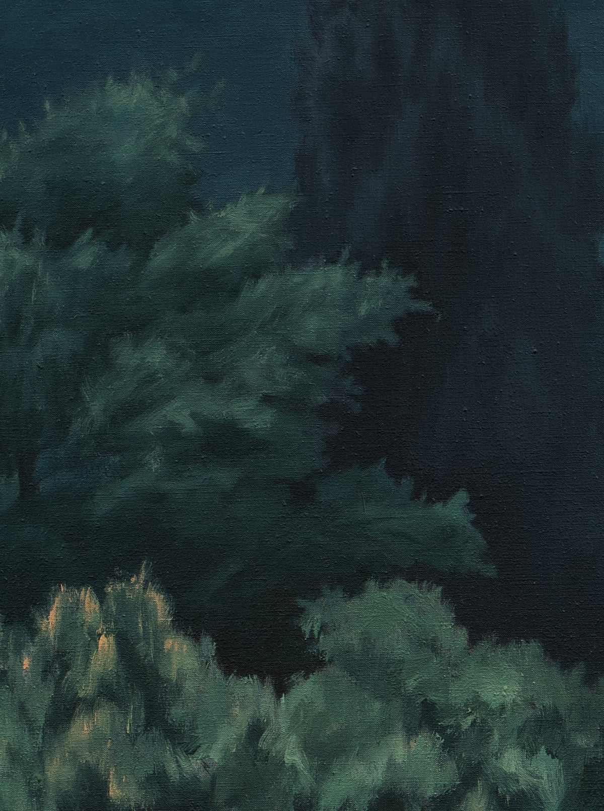 Moonlight 2025 — detail of archival pigment print on 308gsm Hahnemühle Photo Rag by Andrew Kayser