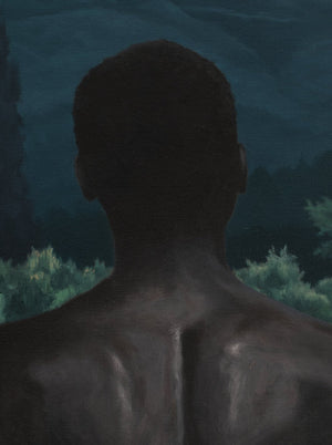 Moonlight 2025 — detail of archival pigment print on 308gsm Hahnemühle Photo Rag by Andrew Kayser