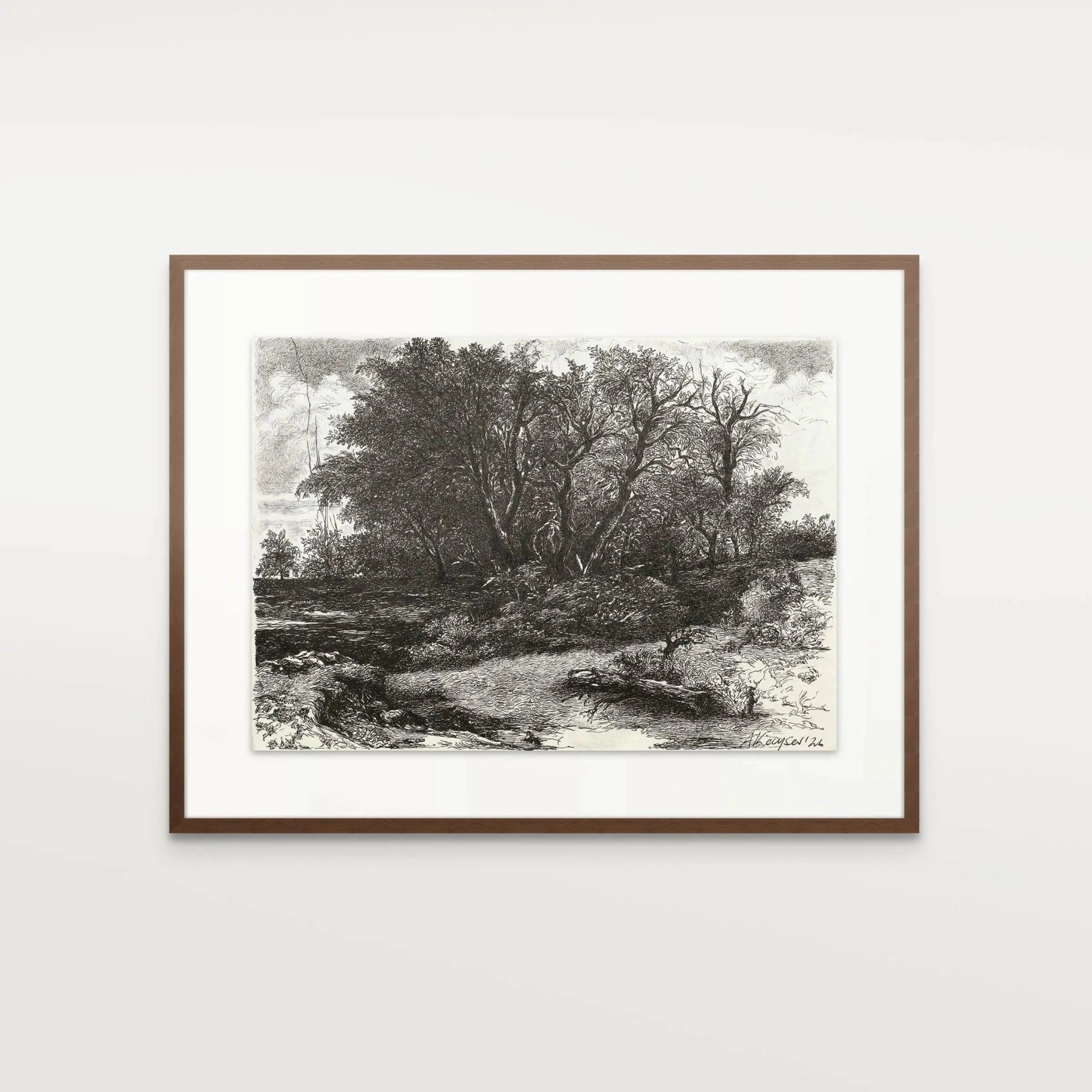 If He Exists II (2026),Original Artwork - Andrew Kayser Editions